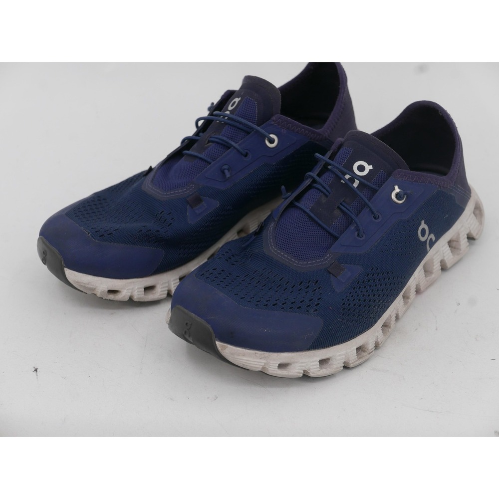 On Running Cloud 5 Coast Shoes Blue Mesh Running Sneakers Men's Size 8.5